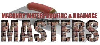 Masonry Waterproofing, and Drainage Masters logo