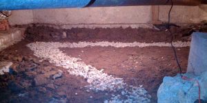 Dirt underneath crawl space. Crawl Space Repair by Masonry Waterproofing, and Drainage Masters in Portland OR and Vancouver WA
