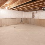 Basement that has been insulated and waterproofed. Masonry Waterproofing and Drainage Masters, serving Portland OR & Vancouver WA explains the top methods to waterproof a basement.
