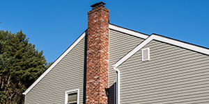 Brick chimney at Masonry Waterproofing & Drainage Masters in Portland OR and Vancouver WA