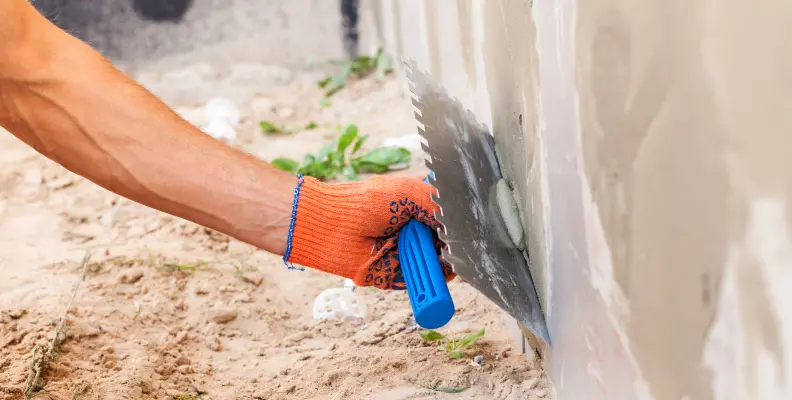 Exterior basement waterproofing at Masonry Waterproofing & Drainage Masters in Portland OR and Vancouver WA