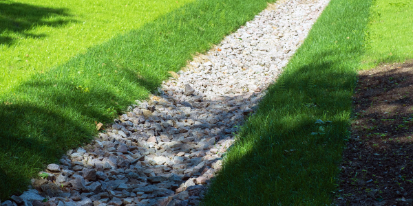 Completed French Drain. Masonry Waterproofing and Drainage Masters in Portland OR and Vancouver WA explain what a French drain is.